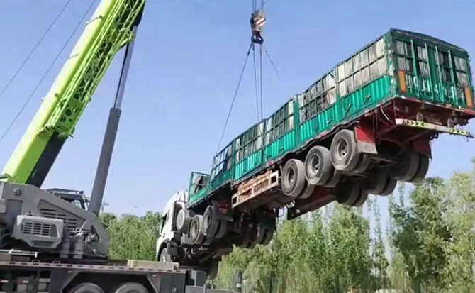 科尔沁右翼前旗道路脱困救援案例